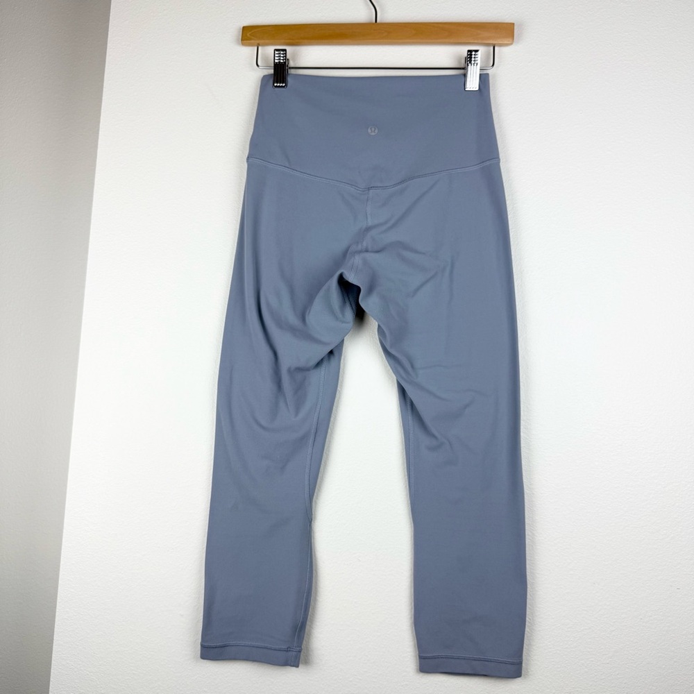 Lululemon Align Crop 21" Light Blue Chambray‎ - Picture 8 of 11